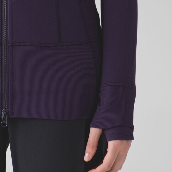 Lululemon Daily Practice Jacket Deep Zinfandel- Size 4 - Picture 8 of 15